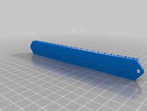 my customized ptfe tube holder 3d printer accessories 3d print model - Mito3D