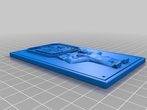 épave ralph plaque accessoires de jeu wreck-it-ralph les mondes 3d print model - Mito3D