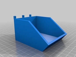 pegboard container organization 3d print model - Mito3D