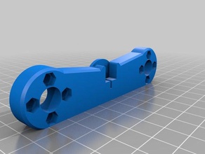3dp11 plunger lock 1 printer parts 3d print model - Mito3D