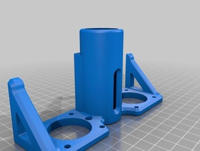 3dp15 extruder motor holder printer parts 3d print model - Mito3D