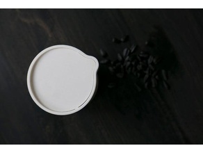 dry jar swing lid household 3d print model - Mito3D