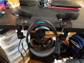 windows réalité mixte contrôleur desk mount vidéo jeux la virtuelle vr casque wmr 3d print model - Mito3D