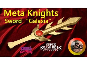 meta cavaleiros da espada galaxia kirbys adventuresmash bros de vídeo jogos super smash 3d print model - Mito3D