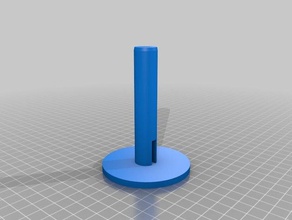 18mm flying model rocket stand 3d printing display paint holder rocketry work 3d print model - Mito3D