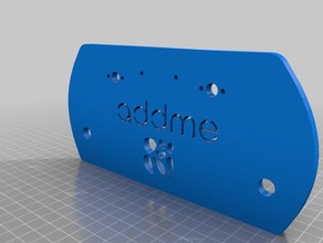 Acryl-Teil 10 Vorderseite 3d Drucker 3d print model - Mito3D