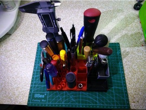customizable tool holder 3d printer accessories tools 3d print model - Mito3D
