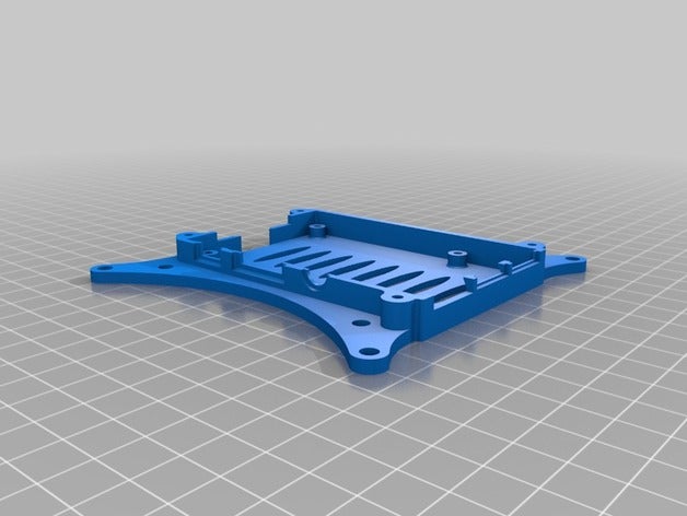 vesa base nonuts electronics raspberry pi case 3D print model - Mito3D