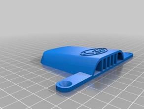 subaru ender 3 protector del ventilador 3d de la impresora partes conducto nuevo popular 3d print model - Mito3D