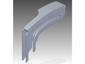 hand seat frod cmax automotive car maneta replacement 3d print model - Mito3D