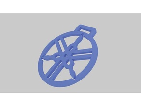 yamaha trousseau de clés les gadgets vélo logo moteur 3d print model - Mito3D