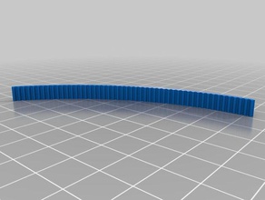 spiral kemer özelleştirilmiş parametrik zamanlamam parçaları 3d print model - Mito3D