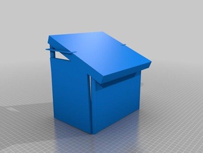 run-in un capannone gli edifici strutture 3d print model - Mito3D