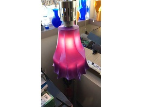 curvy vase étonnant sculptures autodesk fusion 360 sinueuse de la coupe lampe l'abat-jour spirale mode 3d print model - Mito3D