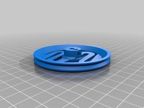 rueda amortiguada escornabot bricolage 3d print model - Mito3D