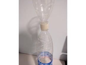 Flasche Koppler 3025 Flaschen Haushalt Anschluss 3d print model - Mito3D