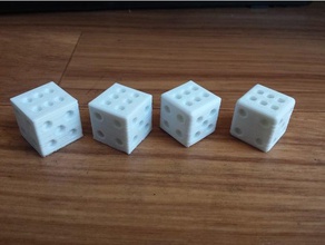 20x20 cubo de calibración 3 modelos 3d la impresión pruebas 3d print model - Mito3D