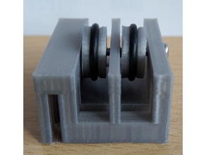 ikea samla softwheels Container roller 3d print model - Mito3D