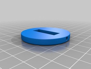 glass letter weight decor 3d print model - Mito3D