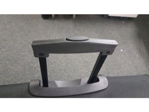 handle delsey suitcase replacement parts 3d print model - Mito3D