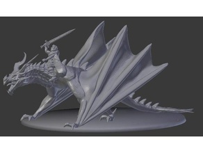 dragon 17 les créatures 3d print model - Mito3D
