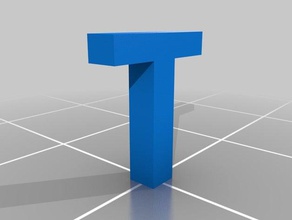 gerti t-i Zeichen logos angepasst 3d print model - Mito3D