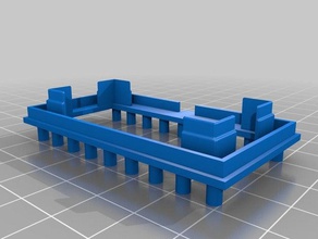 safari la costruzione di hotel lusso gioco da tavolo giocattolo accessori ricambio 3d print model - Mito3D
