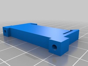 montage sur rail din clip esp8266 de l'électronique personnalisé 3d print model - Mito3D