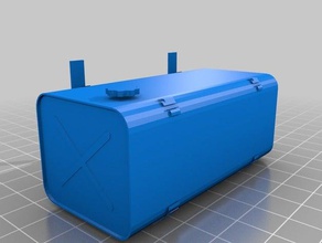 rc truck fuel tank 3d printing 3d print model - Mito3D