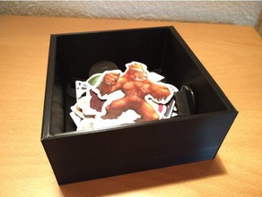 Figuren aus Karton-monster-box einfügen König Tokio - Spielzeug Spiel Zubehör kot 3d print model - Mito3D