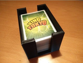 power cards sleeved box insert king tokyo toy game accessories kot 3d print model - Mito3D