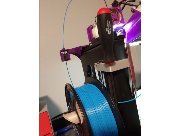 makergear m2 filament guide duster 3d printer parts 3D print model - Mito3D