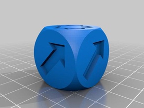 scatter dice 3d print model - Mito3D