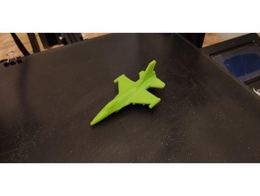 f16 mini modelo veículos de avião voar voando miniatura miniaturas brinquedo brinquedos 3d print model - Mito3D