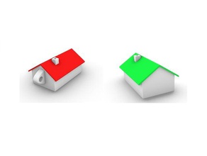 Haus keychain llavero casa Schlüsselanhänger home 3d print model - Mito3D