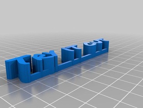 probar marcador permanente las esculturas personalizado 3d print model - Mito3D