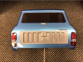 redcat gen 8 bagaj kapağı ızgara rc araç rockcrawler izci 3d print model - Mito3D