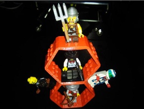 lego minifig d'affichage jouet jeu accessoires compatible figurine 3d print model - Mito3D
