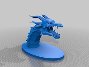 dragon Brillen-Halter - Zubehör stand 3d print model - Mito3D