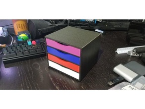 artesano keycap cajón contenedores 3d print model - Mito3D