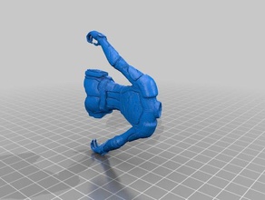 zerocut pegamento apoyo de clavijas juegos borderlands 2 zer0 3d print model - Mito3D