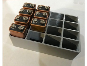 les coffres à batteries conteneurs 3d print model - Mito3D