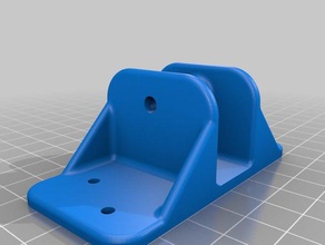 eje soporte de wanhao monoprice 3d la impresora partes 3d print model - Mito3D