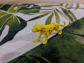 cheetah animals africa cat toy 3d print model - Mito3D
