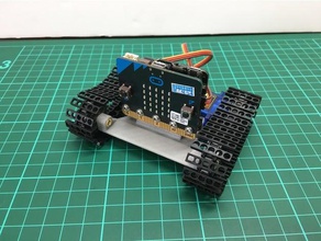 minipow microbit tank tabanı rc araç lego miniplan 3d print model - Mito3D