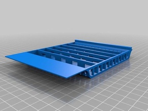 la tapa del ventilador geeetech a10 3d impresión placa base de 3d print model - Mito3D