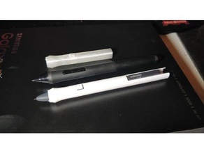 samsung galaxy tab s3 kalem pro pen adaptör wacom sanat araçlar 3dprintable is318 tutucu tablet 3d print model - Mito3D