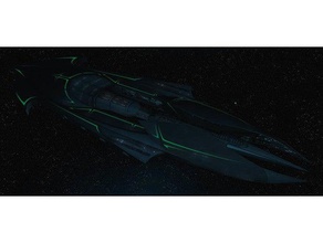 skirantra vettore video giochi battleship starship di gioco 3d print model - Mito3D