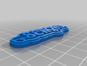 sergio llaveros personalizado 3d print model - Mito3D