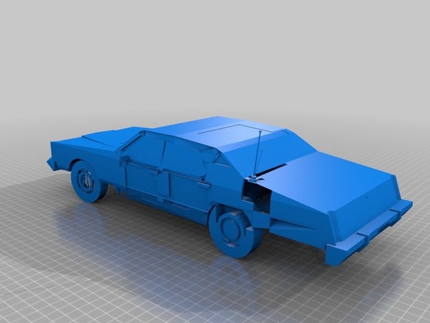 1975 mercury marquis automotive 3D print model - Mito3D